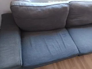 Sofá Kivik Ikea Gris Tela