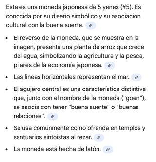 Moneda Japonesa 5 Yenes