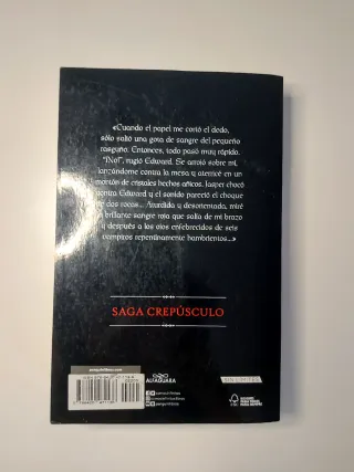 Lote Libros Saga "Crepúsculo" Stephenie Meyer