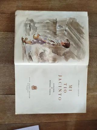 Libro antiguo "MI TIO JACINTO"