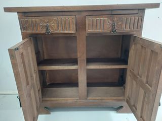 Mueble recibidor madera estilo Castellano