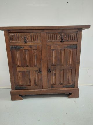 Mueble recibidor madera estilo Castellano
