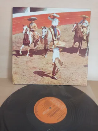 Doble disco de Vinilo Antiguo Canciones Mexicanas