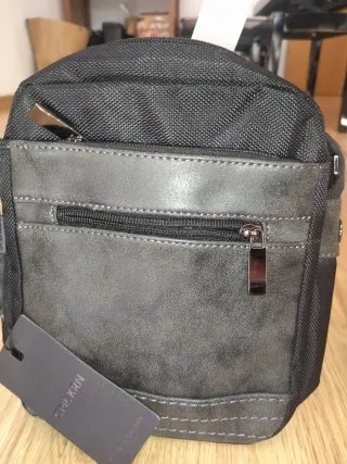 Bolso bandolera Camila Karina negro/gris