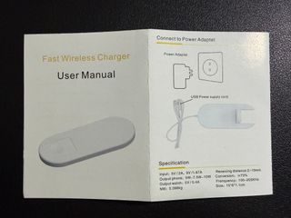 Caricabatterie Wireless 2 in 1 Mini Air Power