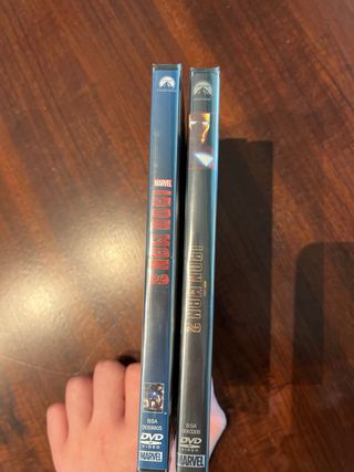 Iron Man 2 y 3 DVD Sin Estrenar