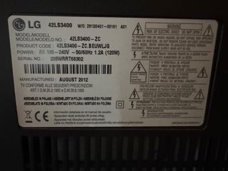 Televisor LG 43 Negro