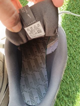 Zapatillas Puma Hombre Beige/Gris