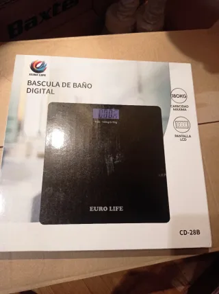 Báscula de Baño Digital Euro Life CD-28B