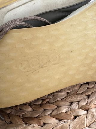 Zapatillas Ecco hombre piel verde caqui talla 42