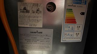 Estufa de gas Nevercold
