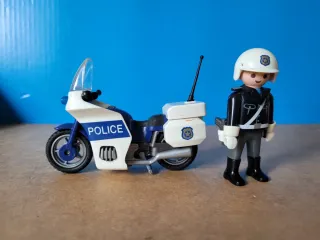 PLAYMOBIL MOTO POLICE