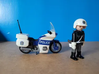PLAYMOBIL MOTO POLICE
