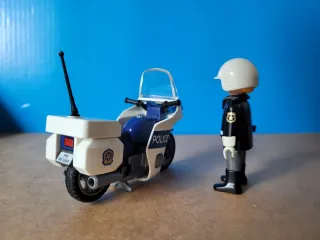 PLAYMOBIL MOTO POLICE