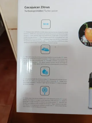 Exprimidor Cecotec Doble