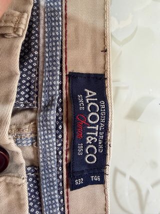 Pantaloni Uomo Alcott Beige
