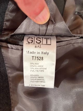 Cappottino corto Havana & co. grigio