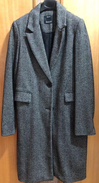 Cappotto grigio Bershka