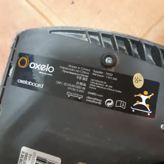 Waveboard Oxelo Negro y Blanco