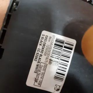 Waveboard Oxelo Negro y Blanco