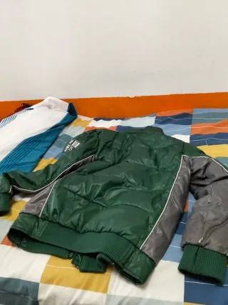 Cazadora verde invierno