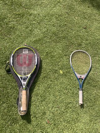 2 raquetas y una funda