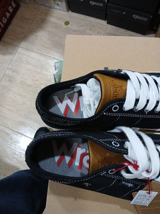 Zapatillas Wrangler Negras Talla 41