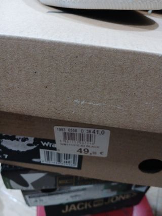 Zapatillas Wrangler Negras Talla 41