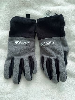 Guantes Columbia Talla S Gris/Negro