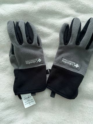 Guantes Columbia Talla S Gris/Negro