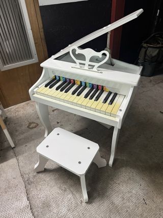 Piano Infantil Blanco Hape
