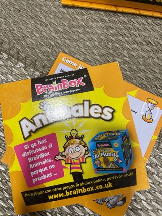 BrainBox Animales Juego de Memoria