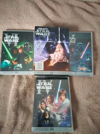 Trilogía Star Wars DVD Edición Masterizada