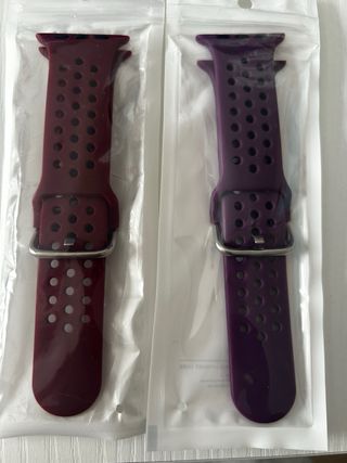 Correas Apple Watch 42/44mm Burdeos y Morado