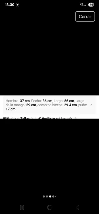 Cardigan rayas blanco y negro sin estrenar