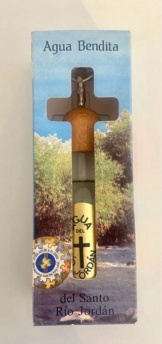 Agua Bendita del Río Jordán - Certificado Original