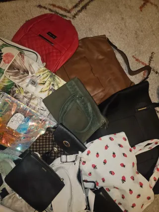 Lote de bolsos variados