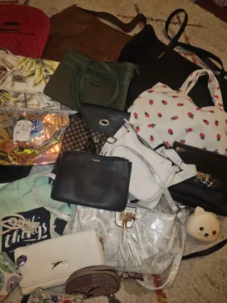 Lote de bolsos variados