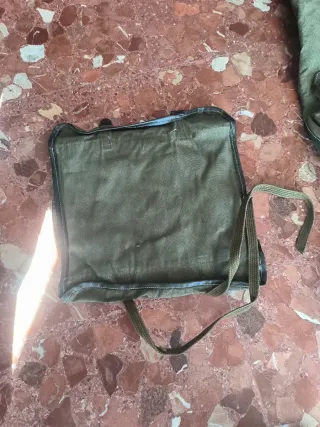 Mochila militar verde