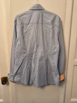 Camisa di prego azul talla 3xl