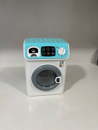 Lavadora y plancha de juguete
