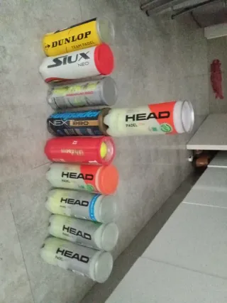 Pelotas de pádel HEAD, Dunlop, Styx