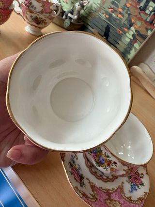 Azucarero Lady Carlyle Porcelana