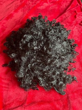 Peluca Carnaval Negra