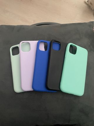 Pack 5 Fundas iPhone 11