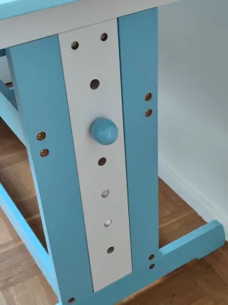 Escritorio infantil evolutivo abatible