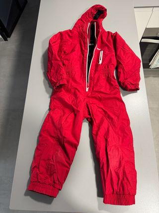 Mono de esquí rojo para niñ@