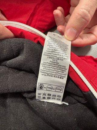 Mono de esquí rojo para niñ@