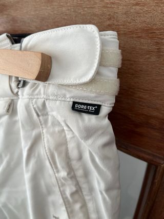 Pantalón esquí Peak Performance mujer blanco