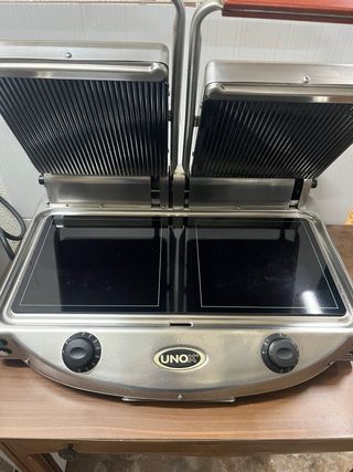 Plancha Tostadora Doble UNOX